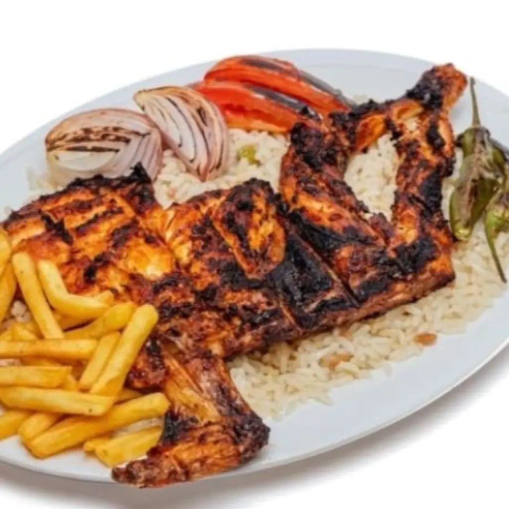 Charcoal Grilled Chicken Without Rice - Whole